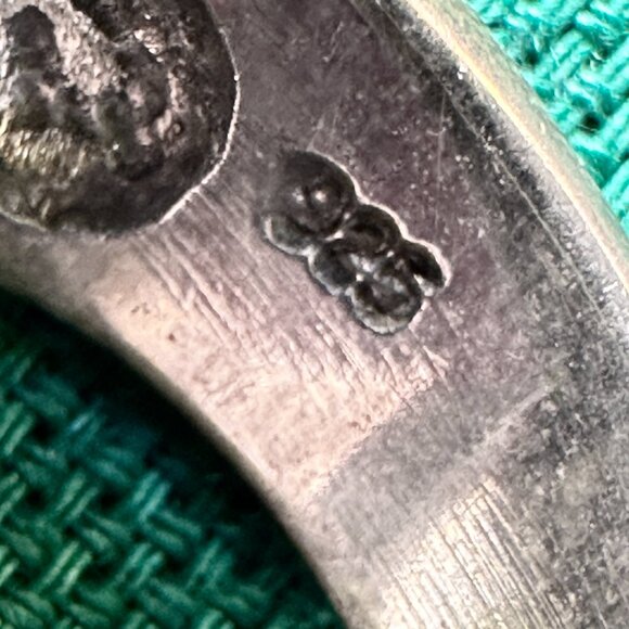 Large Showstopper Sterling Sculpted Royal Crown Ring - 20g - 925 Silver - Size 9 - Picture 8 of 10